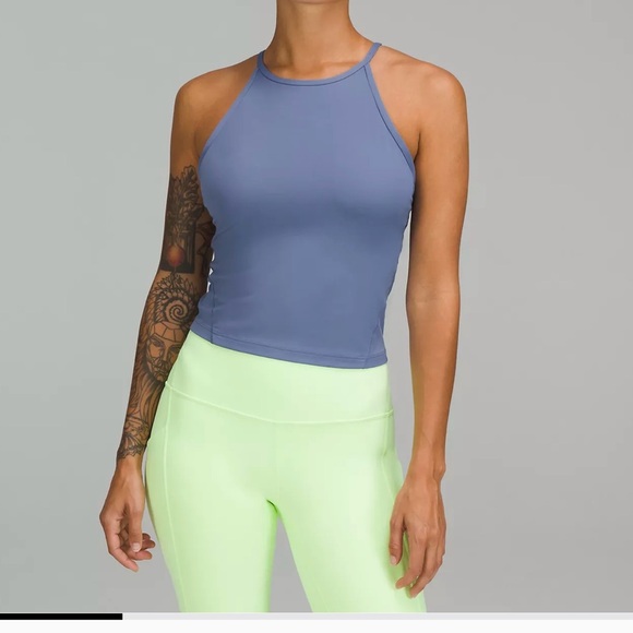 lululemon athletica Tops - Lululemon Athletica Blue Tank Top